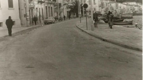 Ο παλιός δρόμος μπροστα στο Ξενία