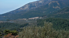 Θέα της Υδρούσσας από το χωριό Κονταίικα - View of Ydroussa from Konteika